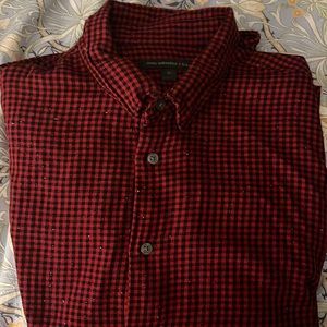 John Varvatos button down size Sz M Medium